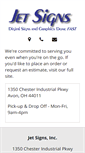 Mobile Screenshot of jetsignsusa.com